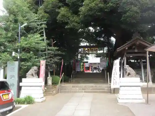 金ヶ作熊野神社の狛犬