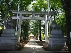 諏訪神社の鳥居