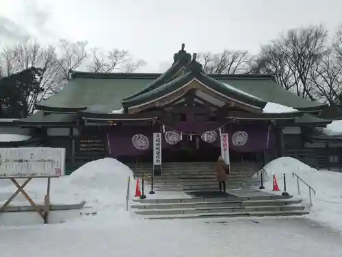 札幌護國神社の初詣