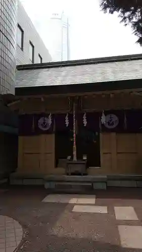 朝日神社の本殿・本堂