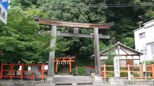 建勲神社の鳥居