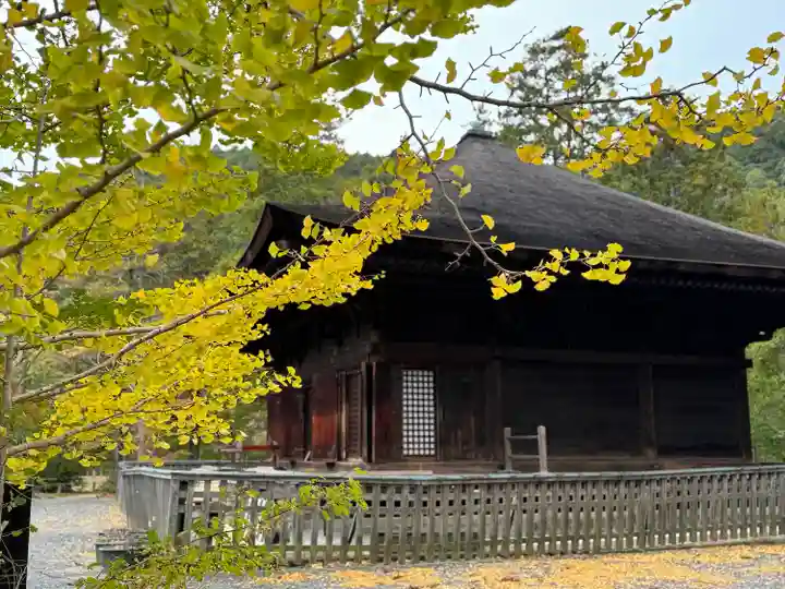 白水阿弥陀堂の本殿・本堂