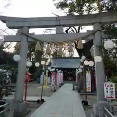 新田神社の鳥居