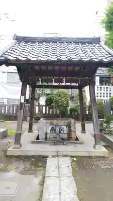 柏神社の手水舎