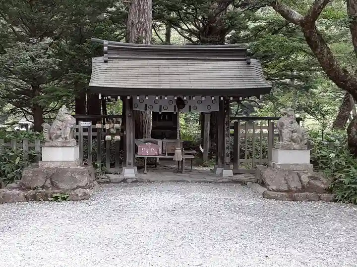 穂高神社奥宮(長野県)