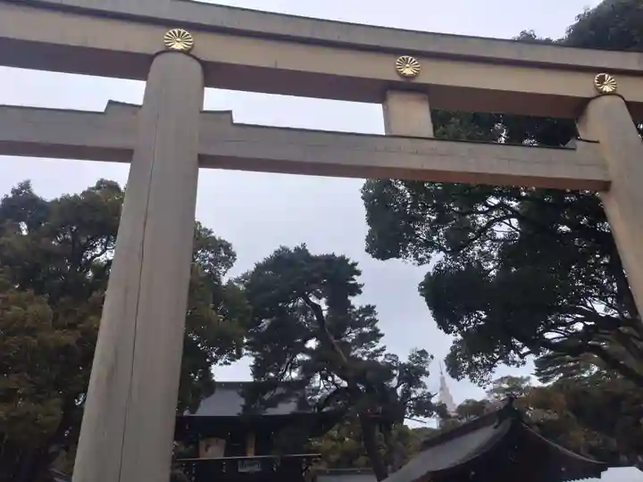 明治神宮の鳥居