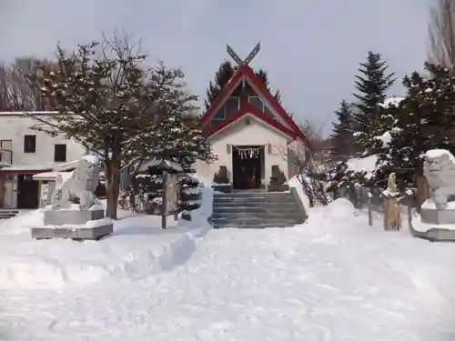 上手稲神社の本殿