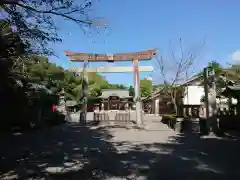 巴江神社の鳥居