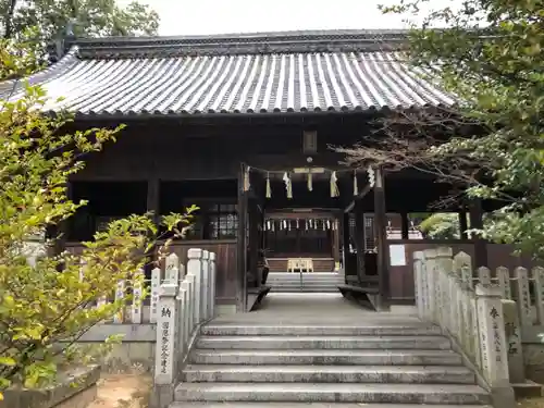 野口神社の山門