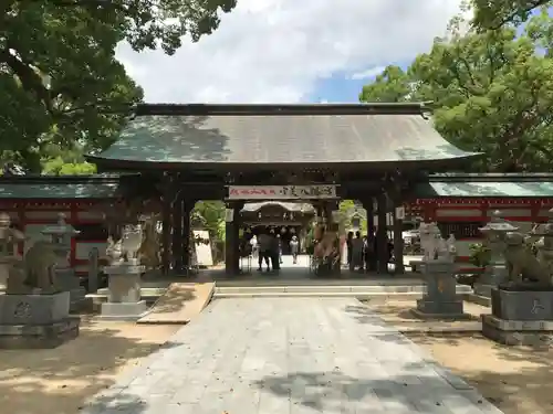 宇美八幡宮の山門・神門