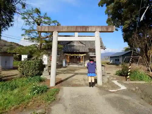 天村雲神社の鳥居
