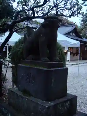 布多天神社の狛犬
