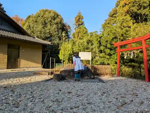 曽野稲荷神社の手水