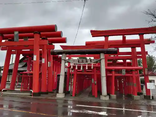 小泉稲荷神社の鳥居