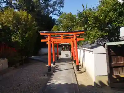百済王神社の鳥居