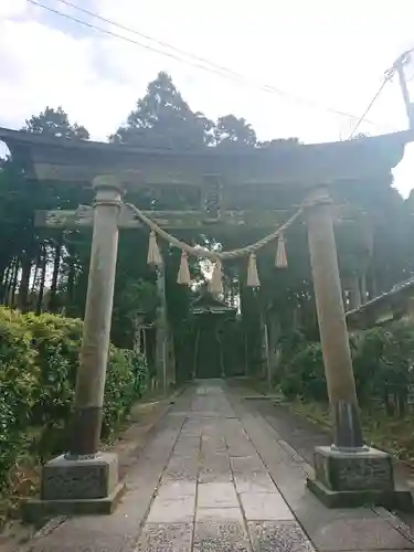 日月神社の鳥居