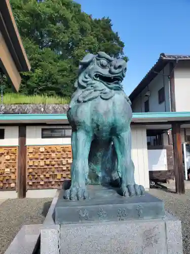 常陸国出雲大社の狛犬