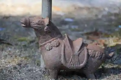 三春大神宮の像