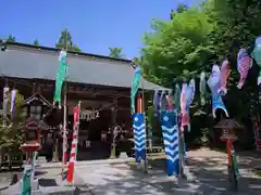 滑川神社 - 仕事と子どもの守り神(福島県)