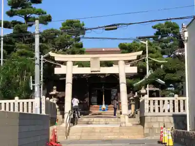 舞子六神社/まいこむの宮の鳥居