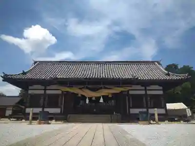 阿智神社の本殿・本堂