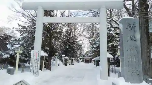 新琴似神社の鳥居