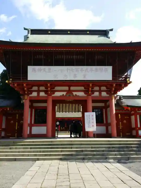 藤崎八旛宮の山門・神門