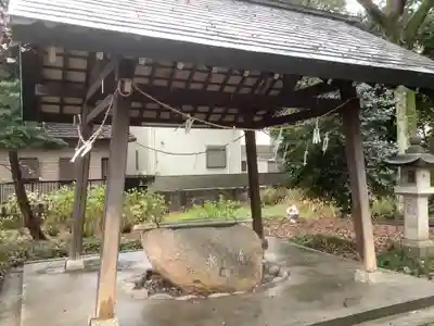 御田神社の手水舎