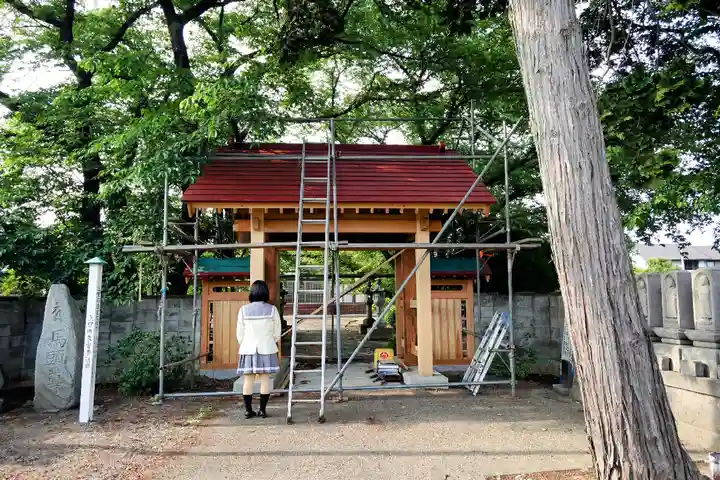 興国寺の山門・神門