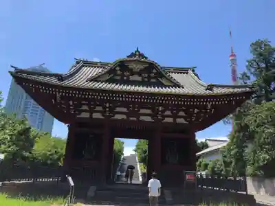 芝東照宮の周辺