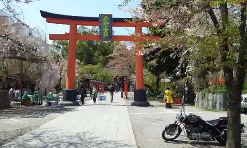 平野神社の鳥居