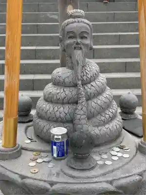 寛永寺不忍池弁天堂の像