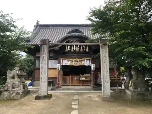 鴨島八幡神社の本殿・本堂