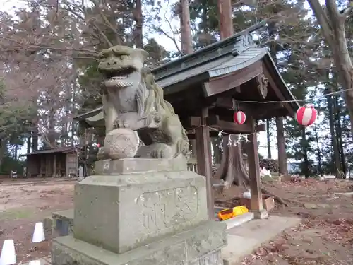 鎌足神社の狛犬