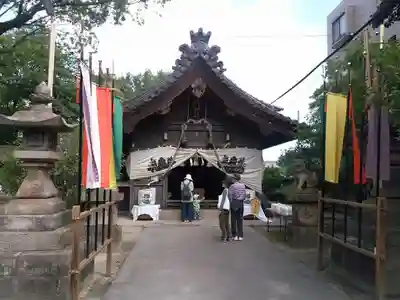 諏訪神社の本殿・本堂