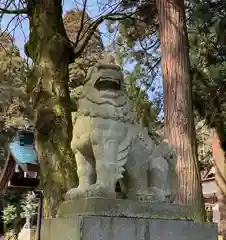 劒神社の狛犬