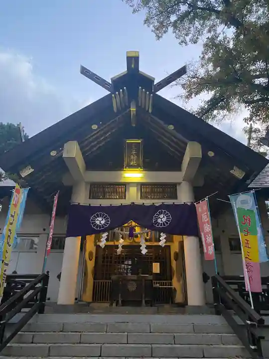 豊平神社の本殿・本堂