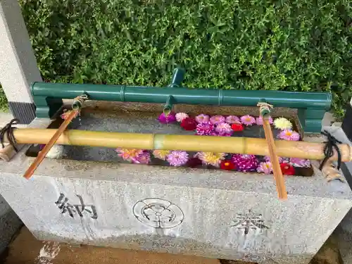 伊和志津神社の手水舎