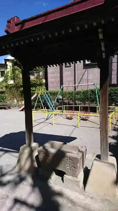 胡禄神社の手水舎