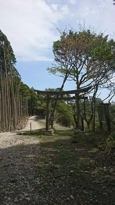 白銀神社の鳥居