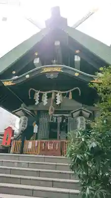築土神社の本殿・本堂