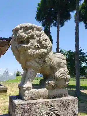 五位荘神社の狛犬