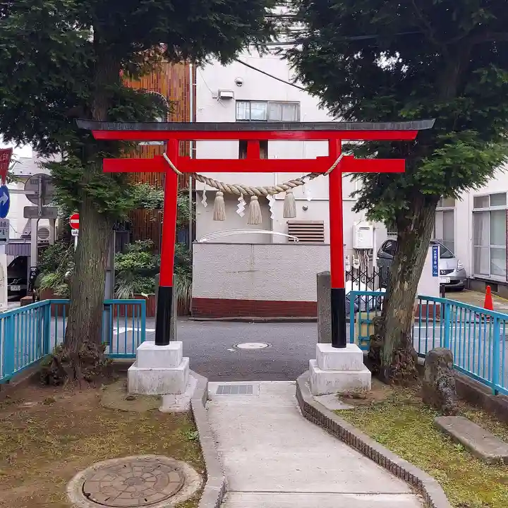 作守稲荷神社の鳥居