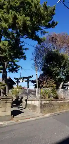 女體神社の鳥居