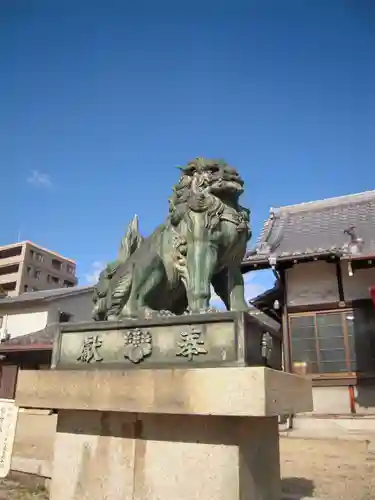 久保神社の狛犬