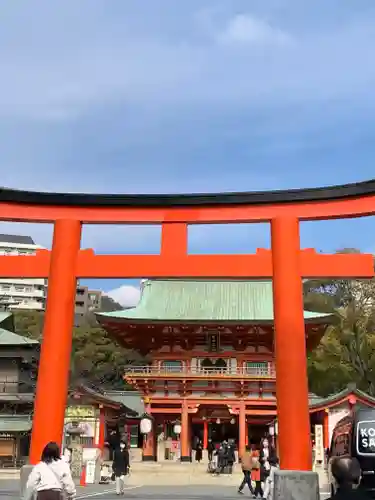 生田神社の鳥居