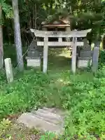 柏渕稲荷神社の鳥居