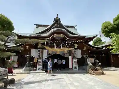 櫛田神社の本殿・本堂