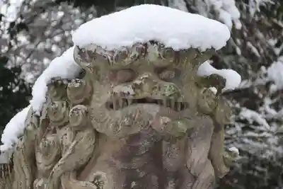 神炊館神社 ⁂奥州須賀川総鎮守⁂の狛犬