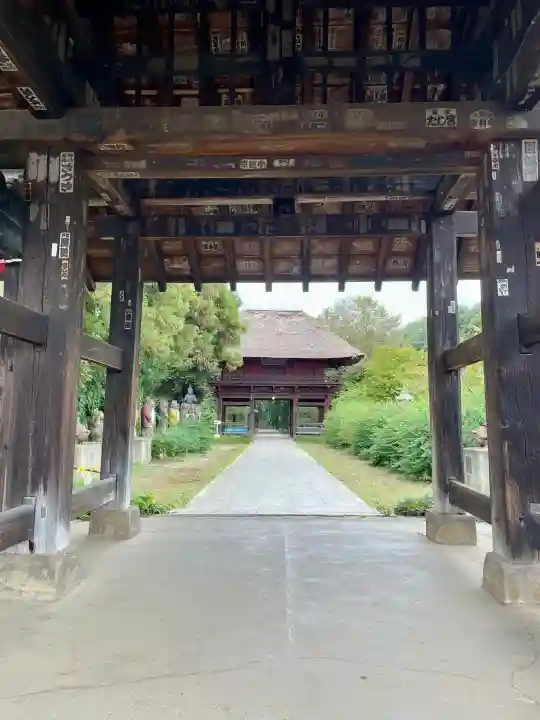 茂林寺の山門・神門